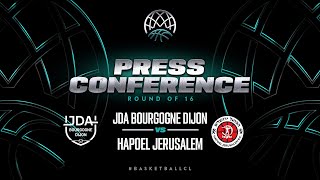 JDA Bourgogne Dijon v Hapoel Jerusalem - Press C.