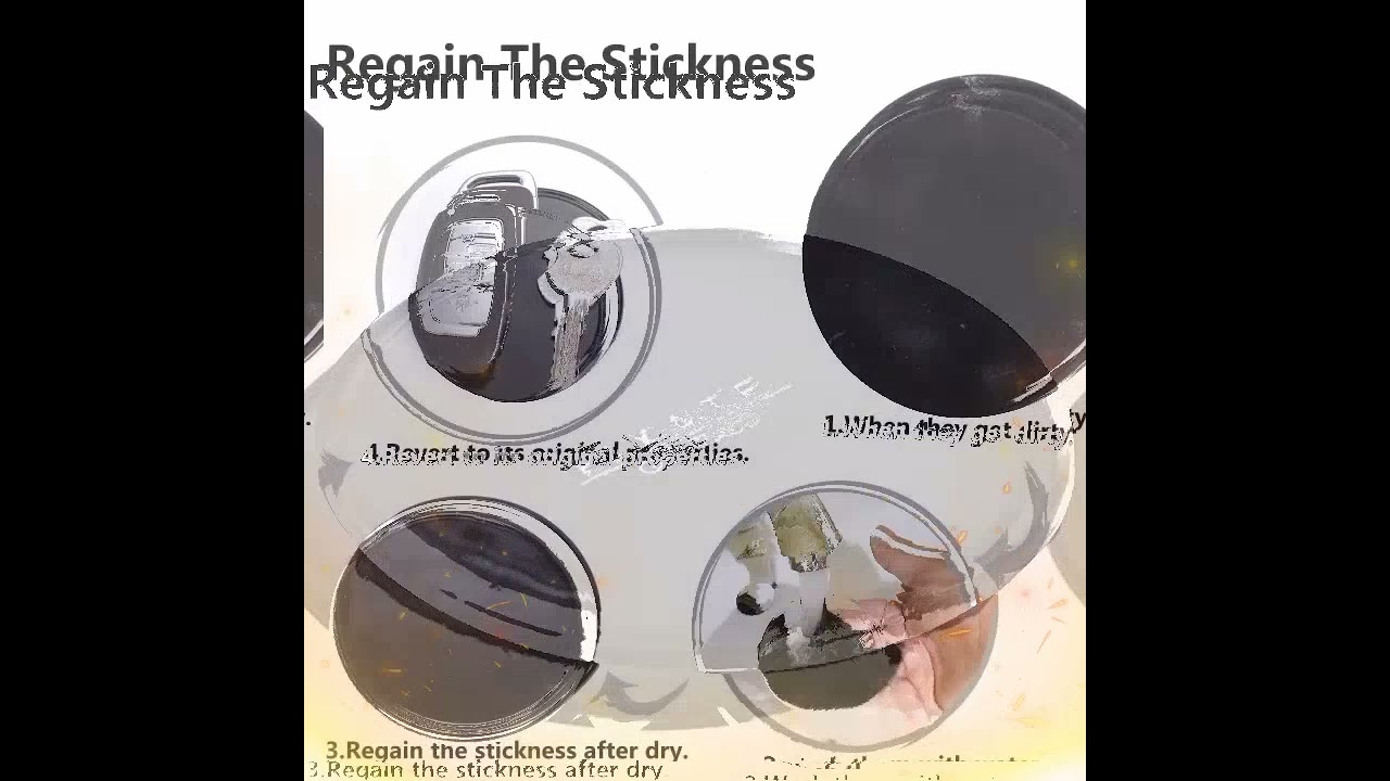 Frocel Paper 1 Pcs - Fixate Anti-Slip Gel Pads Sticky Mobile Stand (Set Of 1),