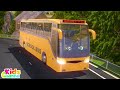 LIVE - Wheels on the Bus Fun Song + More Vehicle Rhymes for Kids