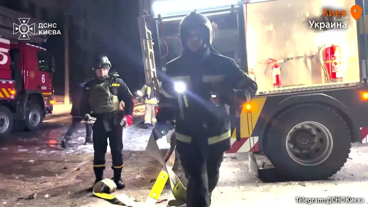 🟠Российские войска обстреляли Киев, есть пострадавшие