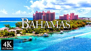 Bahamas 4K - Beautiful Port of Nassau Panoramic Drone Film With Relaxing Piano Music - Asmr Reiki