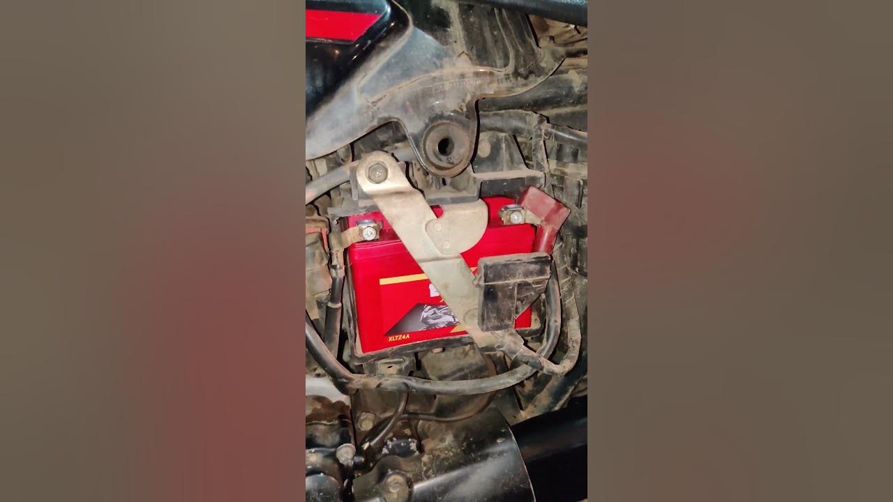 honda shine battery change new battery YouTube