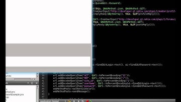 QWebService - QtDevNetExample