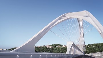 Reconstruction of the Morandi Bridge in Genoa by Santiago Calatrava