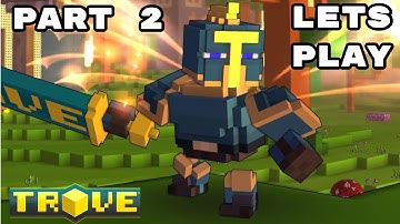 I AM THE DUNGEON SLAYER! | Trove Adventures Lets Play Gameplay (Part 2) PS4 / Xbox One