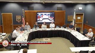 RMLD Board of Commissioners Meeting - May 18, 2026