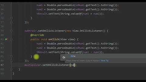 Android Studio Calculadora Simples (Parte 02)