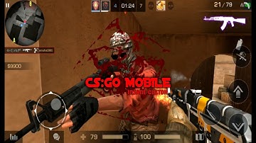 CSGO mobile insane gameplay | Aka Standoff 2 | 12 kills solo clutch | AKR spot skin gameplay | 2019