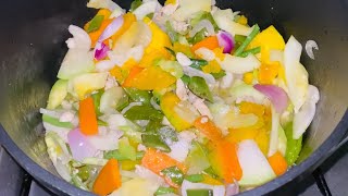 Tasty chinese vegetable , easy cooking Chinese vegetable, how I cook Chinese Vegetable Recipe