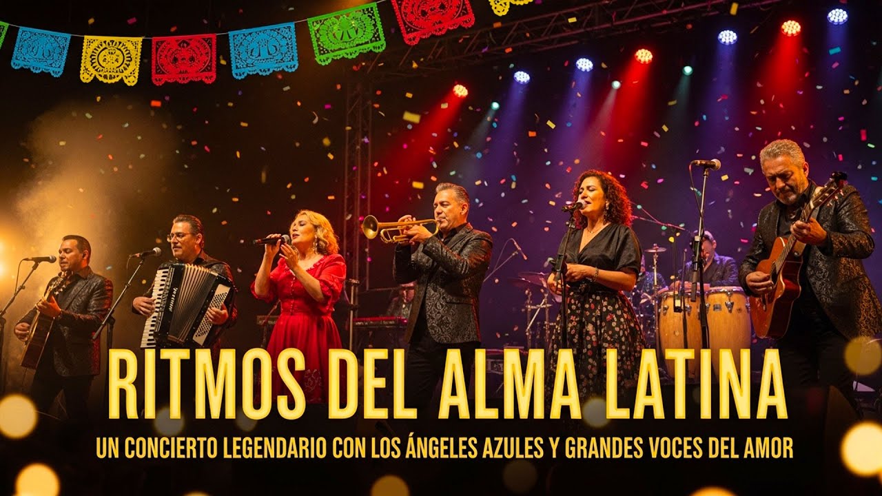 🎶Ritmos del Alma Latina – Un Concierto Legendario con Los Ángeles Azules y Grandes Voces del Amor ✨🎤