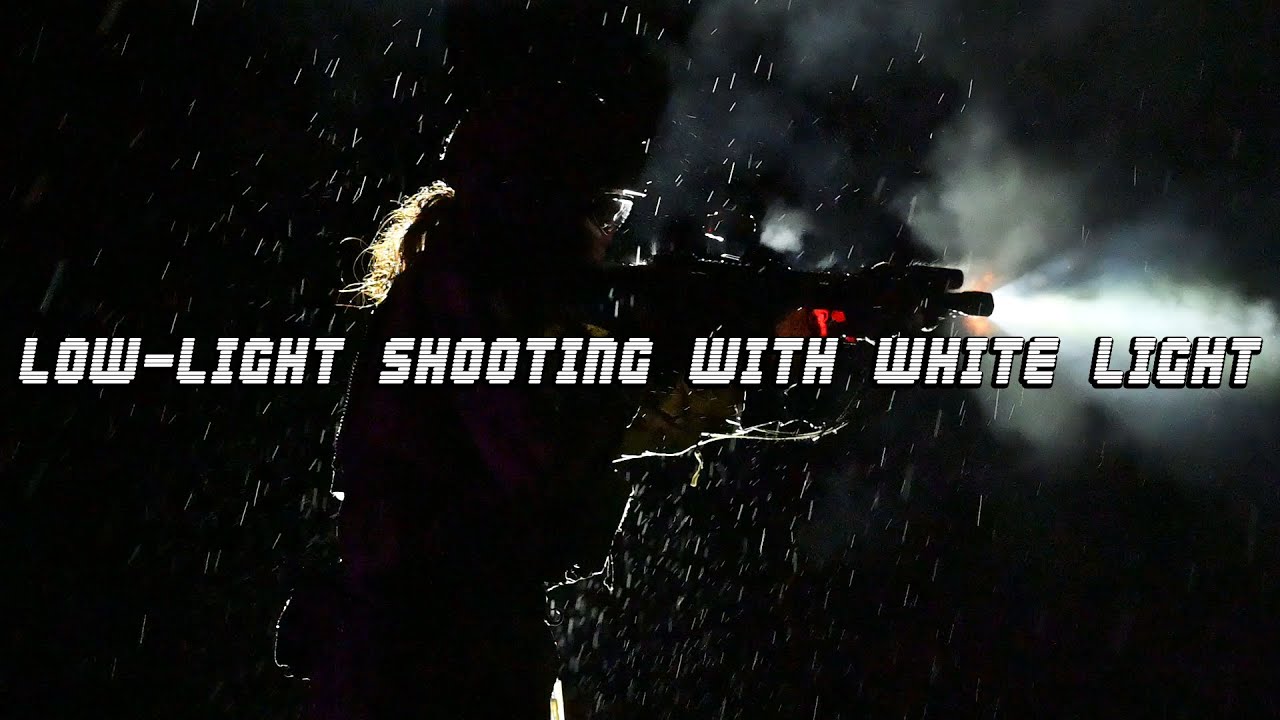 Low-Light Shooting with White Light