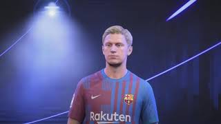 FIFA 22 - How to create Frenkie De Jong - Pro Clubs/Create a player (PS5)