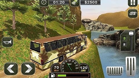 Army Bus Driving 2021 Military Coach Transporter New Bus  Unlocket new Android gameplay