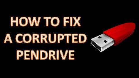 How to Fix a Corrupted Pendrive using CMD {Command prompt}