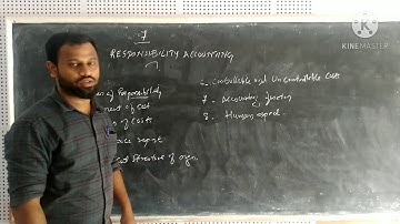 calicut university |5th Sem bcom bba ,management accounting|responsibility accounting