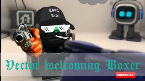 Vector robot welcoming boxer robot #vector #vectorrobot #boxer #boxerrobot #airobot #petrobot #aibot