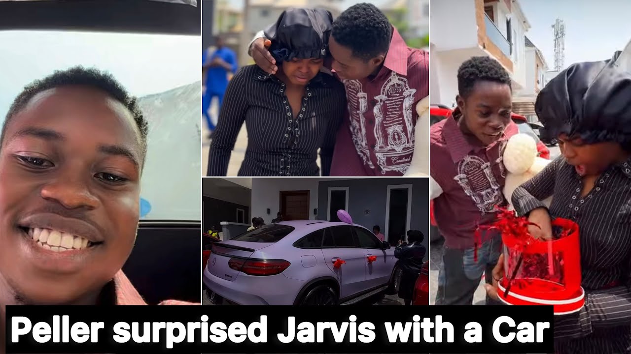 PELLER SURPRISED JARVIS WITH A BENZ (A BRAND NEW CAR) FOR HER BIRTHDAY 