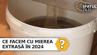 Ce facem cu mierea extrasa in 2024?