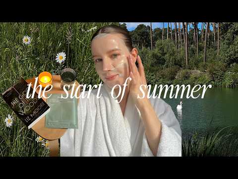 the perfect start to summer | reading, slow walks & new music