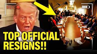 🚨TOP Trump Official SUDDENLY RESIGNS as ADMIN COLLAPSES!!