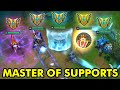 League of legends but you mastered every support