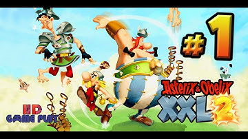Asterix & Obelix XXL 2 Walkthrough with Aqi Part 1 Remaster [PS4, XBox1, PC, Switch] Paris