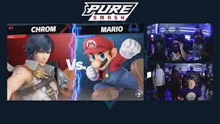 Pure Smash #10 Winners Quarters - FrostKqt (Chrom) vs. TE|SAK|Skarm (Ken/Mario)