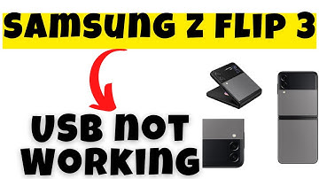 Samsung  z flip 3 USB not Working || USB not recognized & USB Failed issue {Latest Tutorial}
