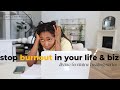 Release Control &amp; Burnout in Your Life &amp; Business | for high-achieving women