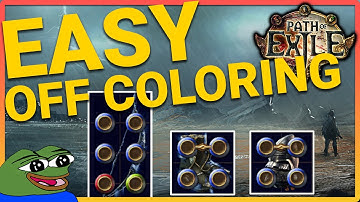 PoE 3.25 | EASIEST Way to Off Color Your Sockets | Quick Guide