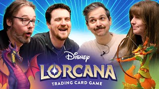 We play Disney Lorcana with two super-fans! - Into The Inklands #ad