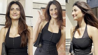 Palak Tiwari Spotted In The City She Looks Very Pretty Hot In Black Outfit Bollywood