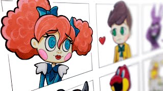 Drawing Love Couples | Poppy Playtime 3 Characters