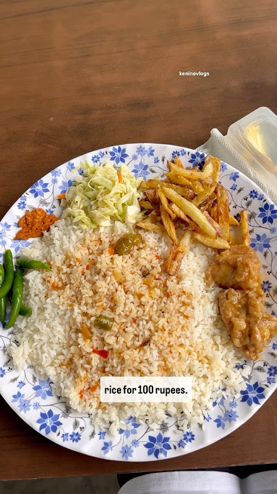 Food in our campus canteen!
