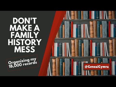 Organizing Your Digital Genealogy Records