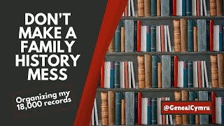 Organizing Your Digital Genealogy Records