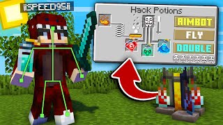 ماين كرافت بس صنعت مشروبات الهكر ! 🔥 | Hacks Potions !! 😱