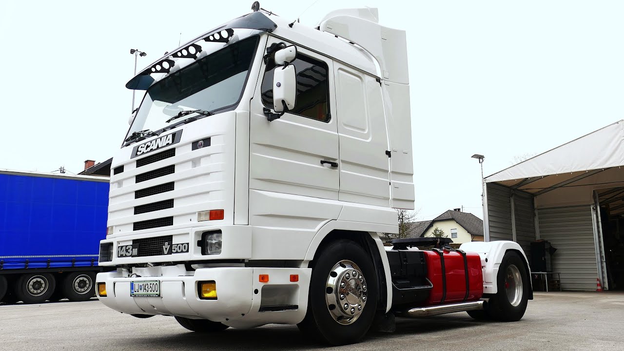 Scania 143M 500  - skoraj dirkalni tovornjak