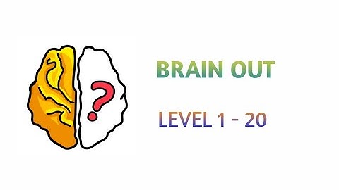 Brain out level 1 - 20 #1