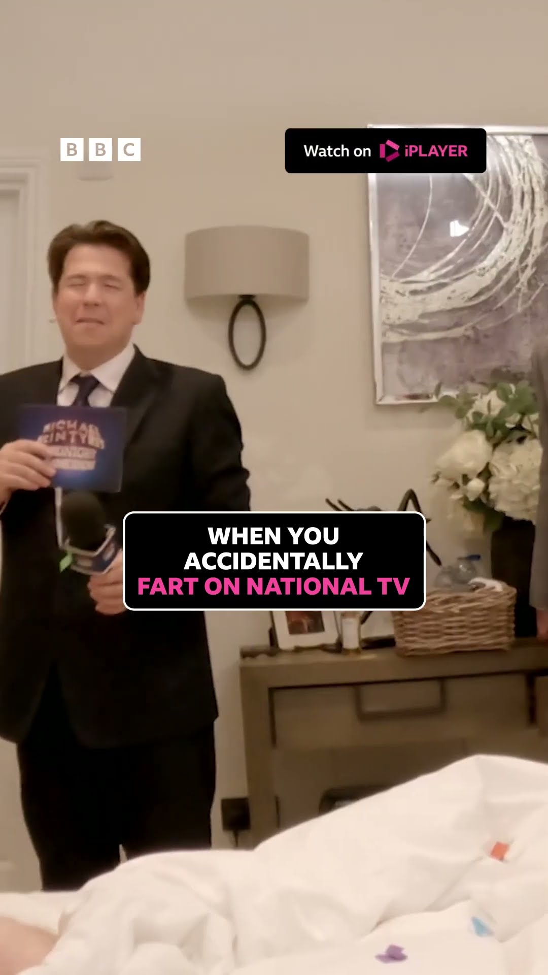When you accidentally fart on national TV ? - BBC