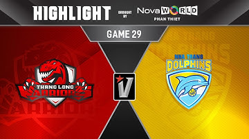 Highlight Trận 29: Thang Long Warriors vs. Nha Trang Dolphins l 31.10.21