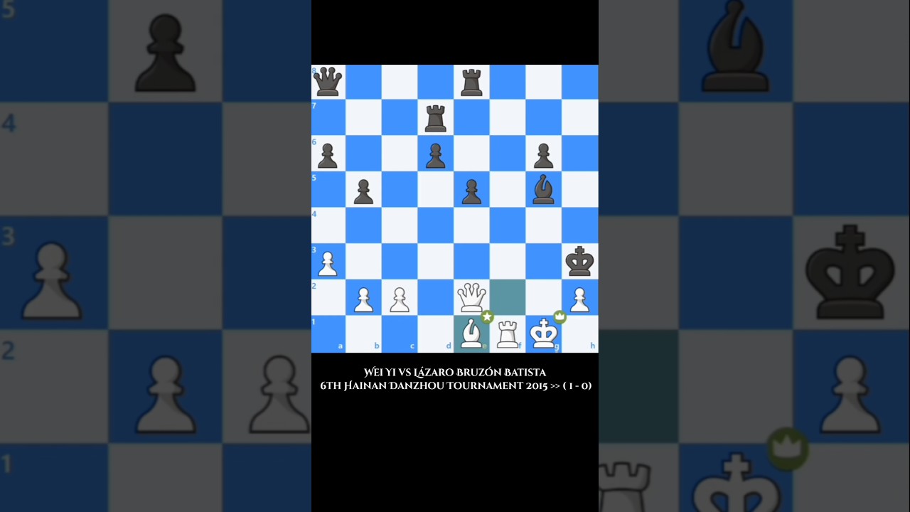 ✨ Wei Yi's Game of the 21st Century ✨