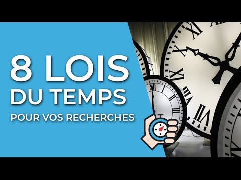 Vidéo: Lois Sur Le Gain De Temps