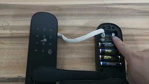 how to change the language for tuya smart door lock