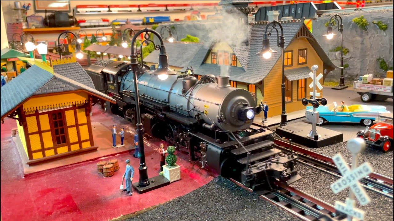 O GAUGE MODEL TRAINS GALORE!! Another Visit to Stephen Koferl's