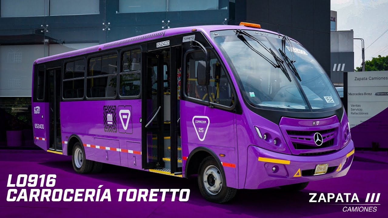 Así es el Mercedes-Benz LO916 Carrocería Toretto.