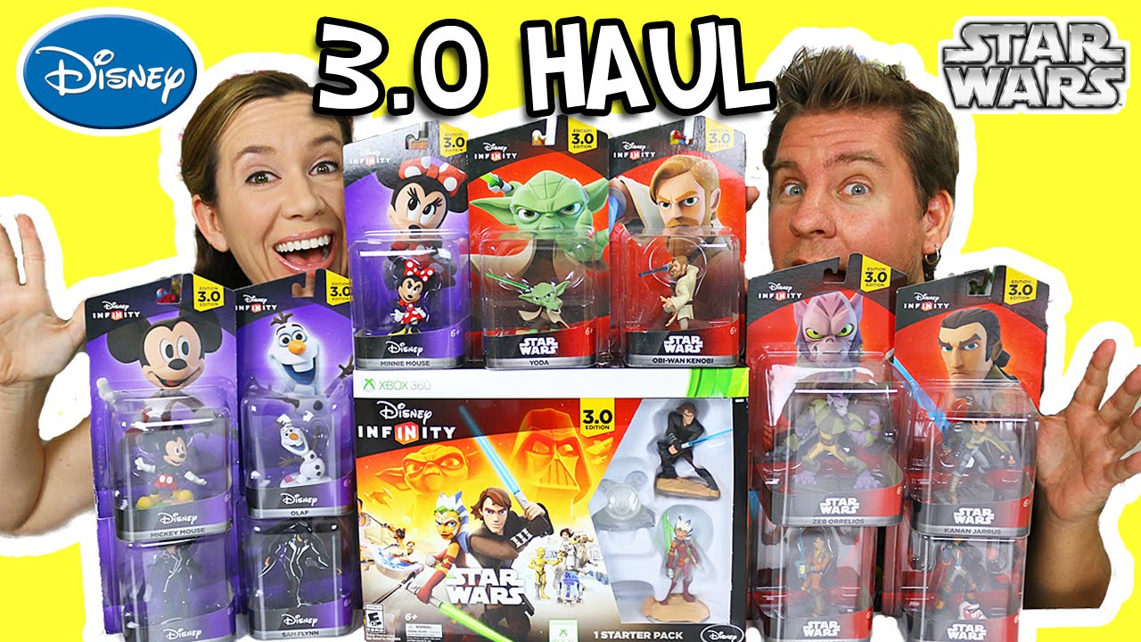 Disney Infinity 3.0 Haul - Star Wars & Disney Figures