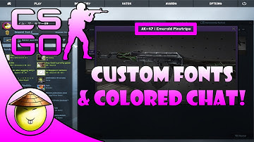 How to Change Font and Chat Color in CS:GO