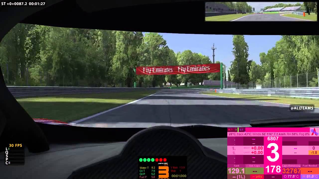 Jrt Sim Racing JRT Dashboard Demo - YouTube
