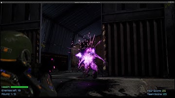 New weapons and exploding gas pipes in Regain Earth (Indie Game UE4 - Regain Earth)